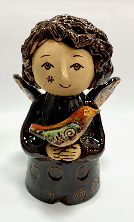 Lietuvas keramika - dekors eņģeļu meitene 2